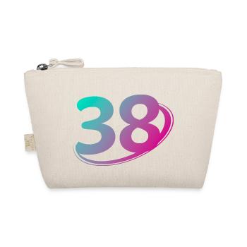 Number 38 multicolor - Organic Pouch - nature - Front