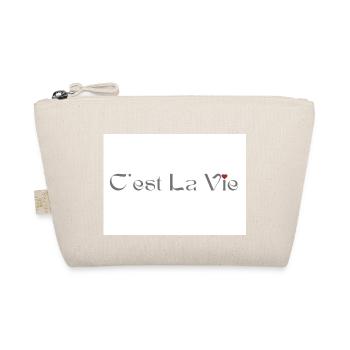 C est La Vie French for That's Life an acceptance - Organic Pouch - nature - Front