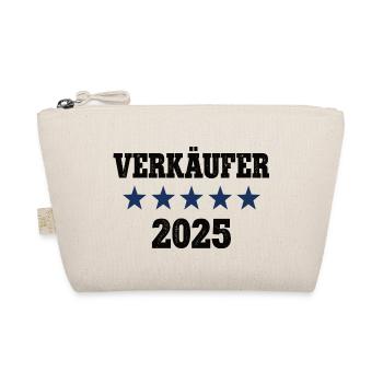 2025 Verkäufer Beruf Verkäuferei Job Arbeit Lehre - Bio-Täschchen - Natur - Vorne