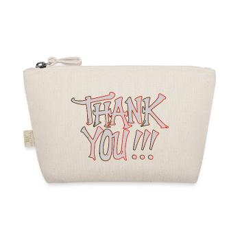 THANK YOU - Organic Pouch - nature - Front