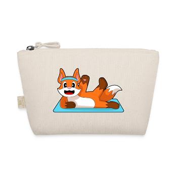 Fuchs Yoga Fitness Gymnastik - Bio-Täschchen - Natur - Vorne