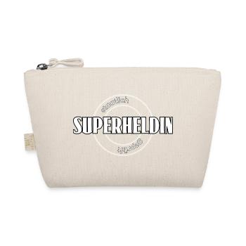 Superheldin - Bio-Täschchen - Natur - Vorne