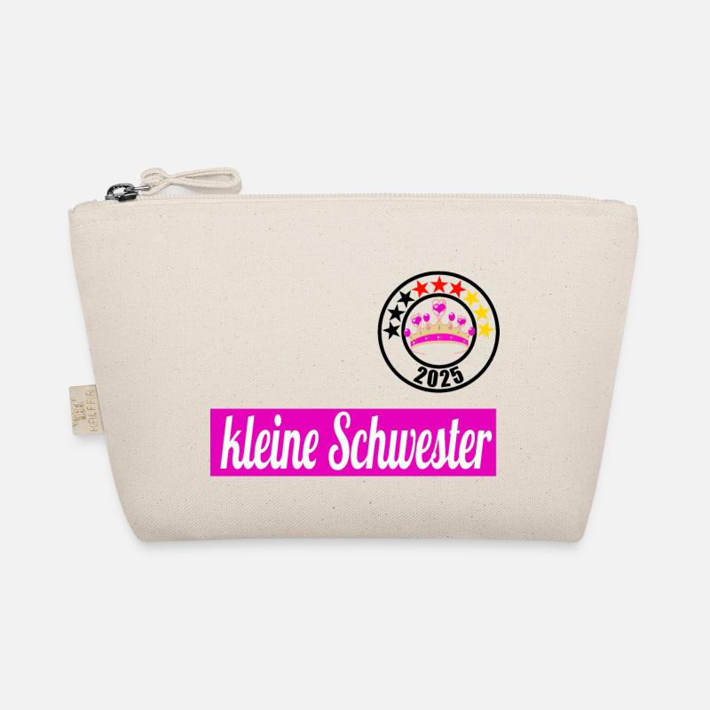 kleine Schwester 2025 - Bio-Täschchen - Natur
