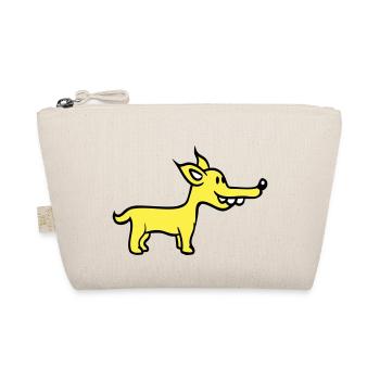 chien se tient mignon petit chiot heureux animal de compagnie - Trousse biologique - nature - Devant