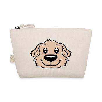 Visage de chien Petit Tête d’animal de compagnie Mignon - Trousse biologique - nature - Devant