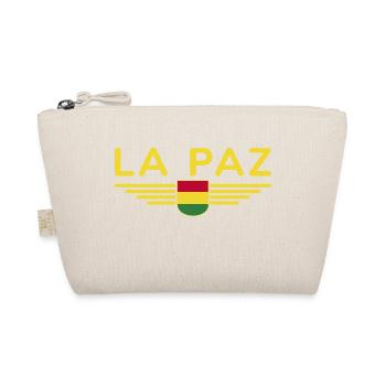 La Paz Bolivien Fans T-Shirt Design - Bio-Täschchen - Natur - Vorne