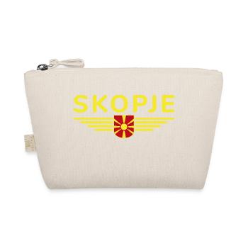Skopje Design – for Macedonia fans - Organic Pouch - nature - Front