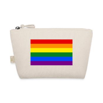Pride Fahne, LGBTQ - Bio-Täschchen - Natur - Vorne