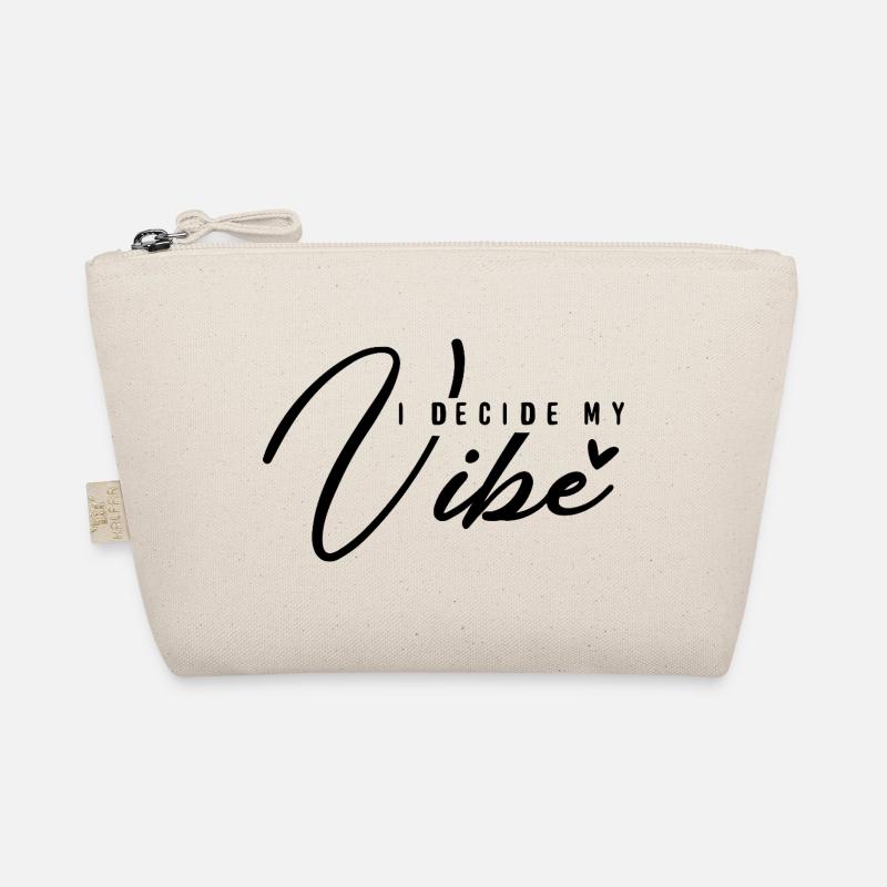 I Decide My Vibe – Positives Mindset & Energie Bio-Täschchen