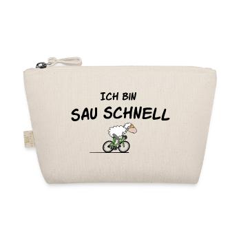 Radsport Schaf - Bio-Täschchen - Natur - Vorne