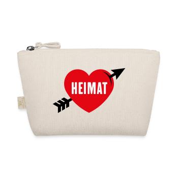Heimatliebe (Heimat, Heimatland, Heimatstadt / 3C) - Bio-Täschchen - Natur - Vorne