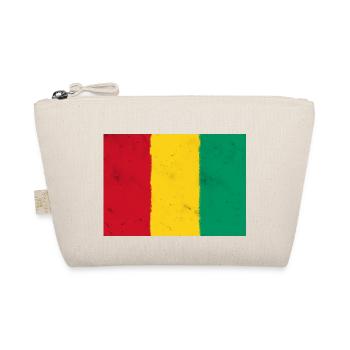 Flagge von Guinea – Die Macht Afrikas - Bio-Täschchen - Natur - Vorne