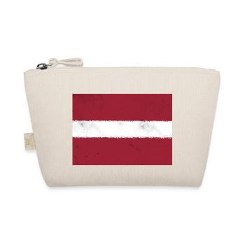 Drapeau de la Lettonie - Trousse biologique - nature - Devant