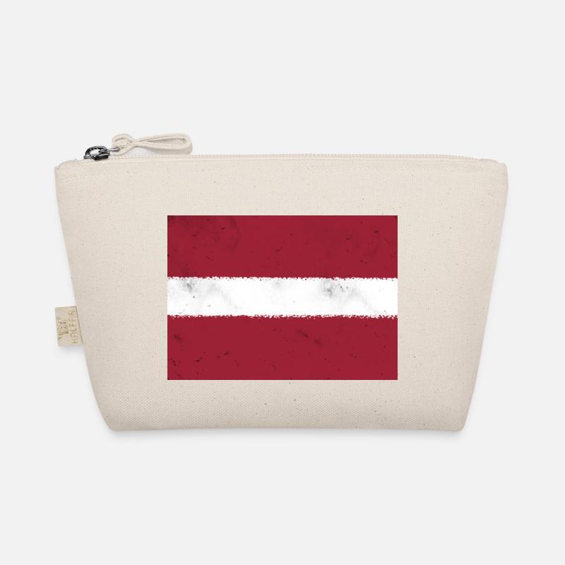 Drapeau de la Lettonie Trousse biologique