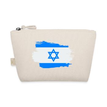 Drapeau d’Israël Drapeau d’Israël Jérusalem Étoile de David - Trousse biologique - nature - Devant