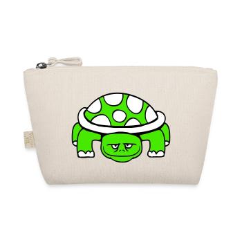 tortue mignon mignon drôle carapace de tortue - Trousse biologique - nature - Devant