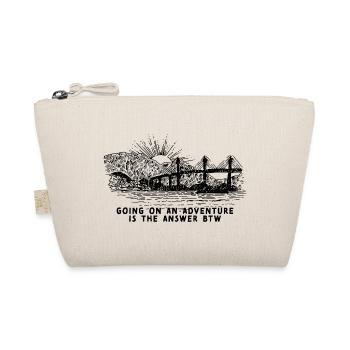 ADVENTURE IS THE ANSWER - Organic Pouch - nature - Front