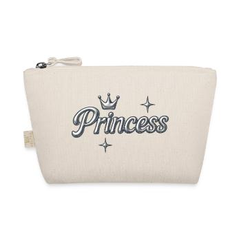 Prinzessin / Y2K Design - Bio-Täschchen - Natur - Vorne