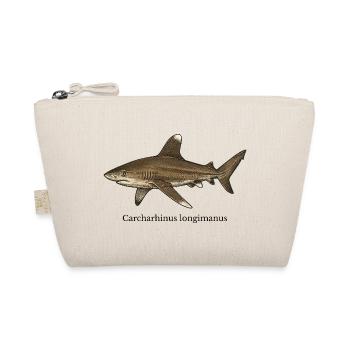 Carcharhinus longimanus shark design - Organic Pouch - nature - Front