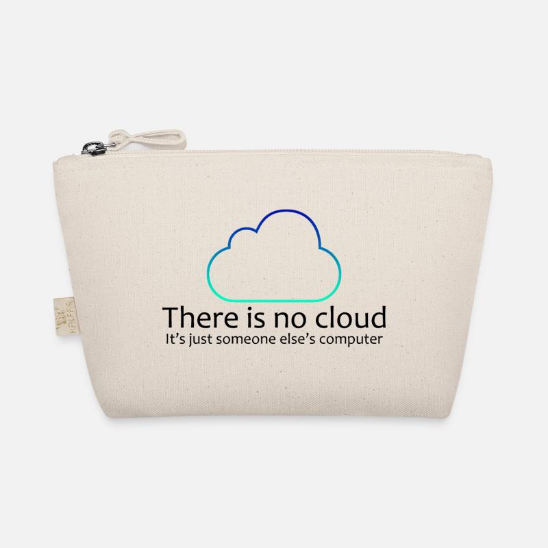 Keine Cloud-Programmierung Lustiges T-Shirt - Bio-Täschchen - Natur