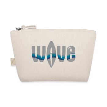 Sea Waves Surfer Design - Organic Pouch - nature - Front