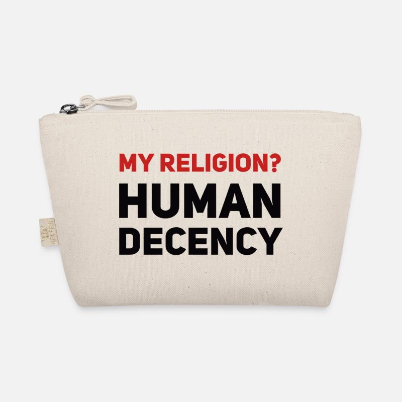 My Religion? Human Decency Bio-Täschchen
