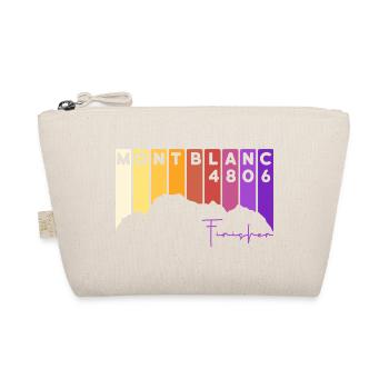 Mont Blanc Finisher Mountaineer Chamonix Montblanc - Organic Pouch - nature - Front