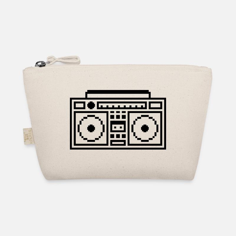 Ghetto Blaster : Rétro, musique et style pixel Trousse biologique