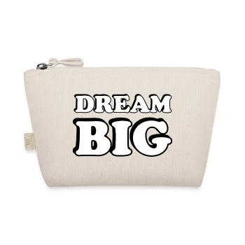 Dream Big Bold Typographie - Trousse biologique - nature - Devant