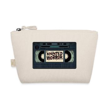 Haunted Horror Cassette Retro - Organic Pouch - nature - Front