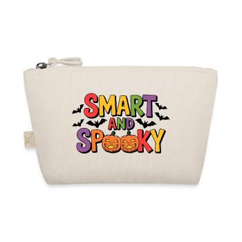 Clever and Spooky Halloween Design - Organic Pouch - nature - Front