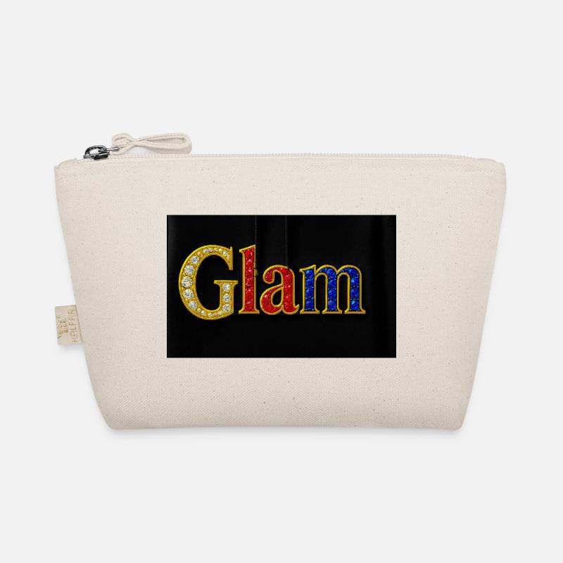 Glam Schmuck Text Bio-Täschchen