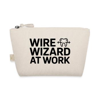 WIRE WIZARD BEI DER ARBEIT Zahnarzthelferin Professional - Bio-Täschchen - Natur - Vorne