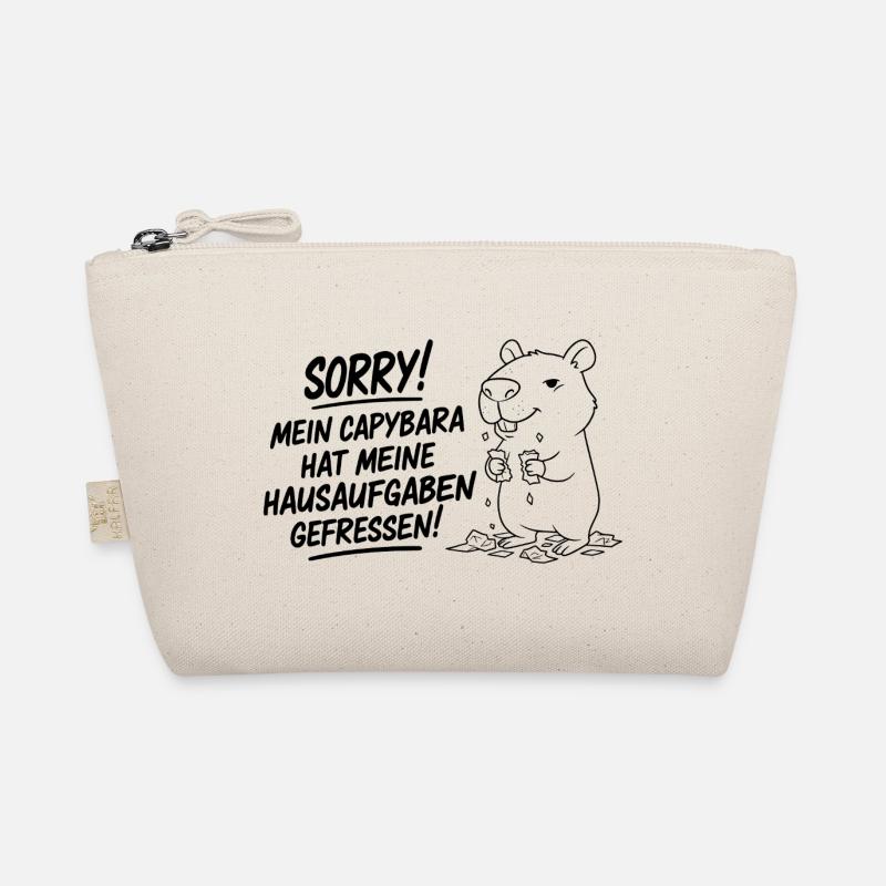 Sorry! Capybara ate my homework Organic Pouch