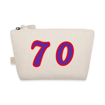 70. 70 ANS. 70e ANNIVERSAIRE. ANNIVERSAIRE 70 ANS. - Trousse biologique - nature - Devant