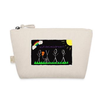 Festival picture in children's style beer - Organic Pouch - nature - Front
