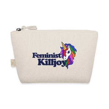 T-shirt féministe Killjoy Unicorn - Trousse biologique - nature - Devant