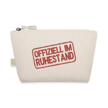 Officially Retired - Stamp - Organic Pouch - nature - Front