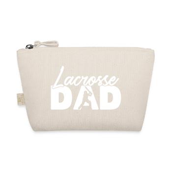 Entwicklung der Lacrosse-Spieler Funny Lax Sports - Bio-Täschchen - Natur - Vorne