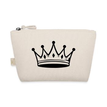 Crown King Symbol - Organic Pouch - nature - Front