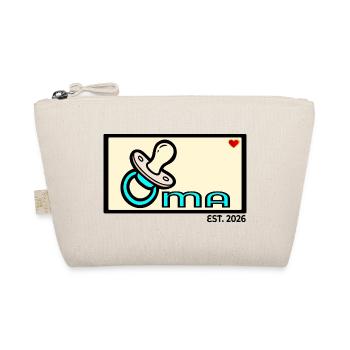 Announcing Baby - Grandma 2026 Family - Organic Pouch - nature - Front
