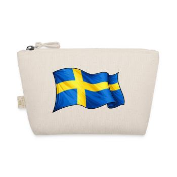 Schweden Fahne - Bio-Täschchen - Natur - Vorne