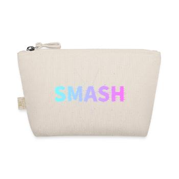 Tennis & Padel Smash Design for Players - Organic Pouch - nature - Front