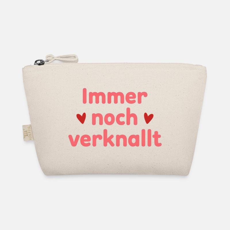 Immer noch verknallt – Liebe Statement Spruch Bio-Täschchen
