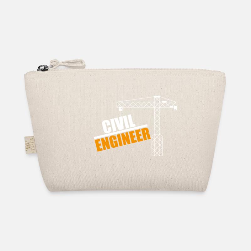 Bauingenieur Kran Motiv Bio-Täschchen