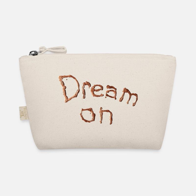 Dream on Copper Artwork Organic Pouch