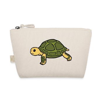 Turtle Turtles - Organic Pouch - nature - Front