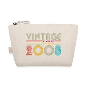 2008 Vintage Rétro Cadeau d’anniversaire - Trousse biologique - nature - Devant