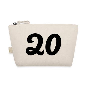 20. 20th ANNIVERSARY. 20 YEARS ANNIVERSARY. 20 YEARS. - Organic Pouch - nature - Front