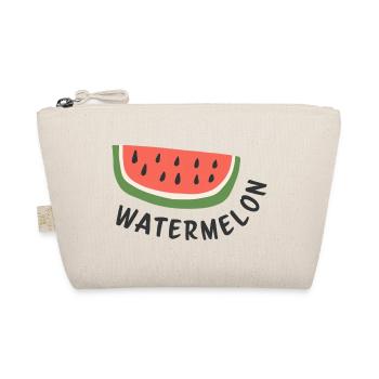 Cute Watermelon Shirt Summer Fruit Lover Gift - Bio-Täschchen - Natur - Vorne